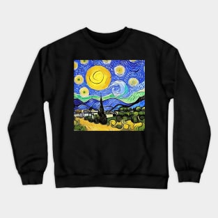 Somewhere in Italy - Van Gogh Style Crewneck Sweatshirt